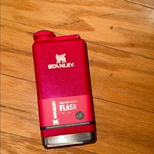 Stanley Vibrant Red Flask with Silver Base